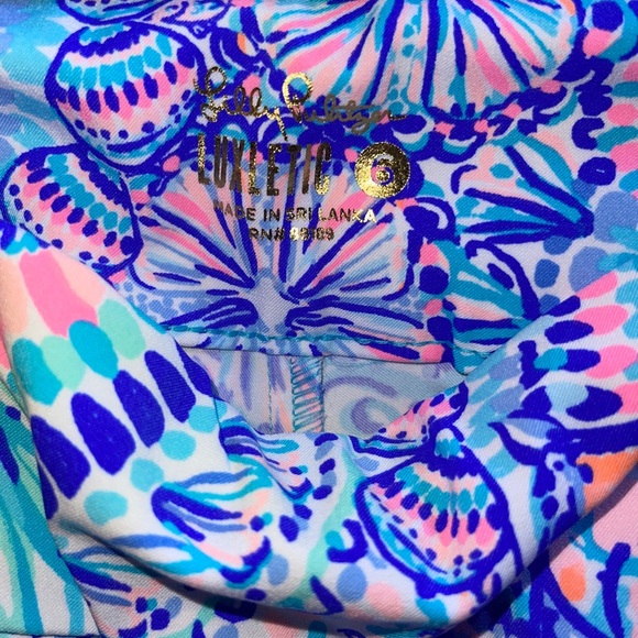 Lilly Pulitzer Corso pant Blue grotto commotion in the ocean size 6 worn once - Picture 14 of 16